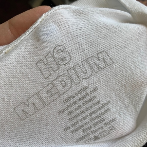 NWOT harry styles official white adore you shirt - Picture 3 of 3